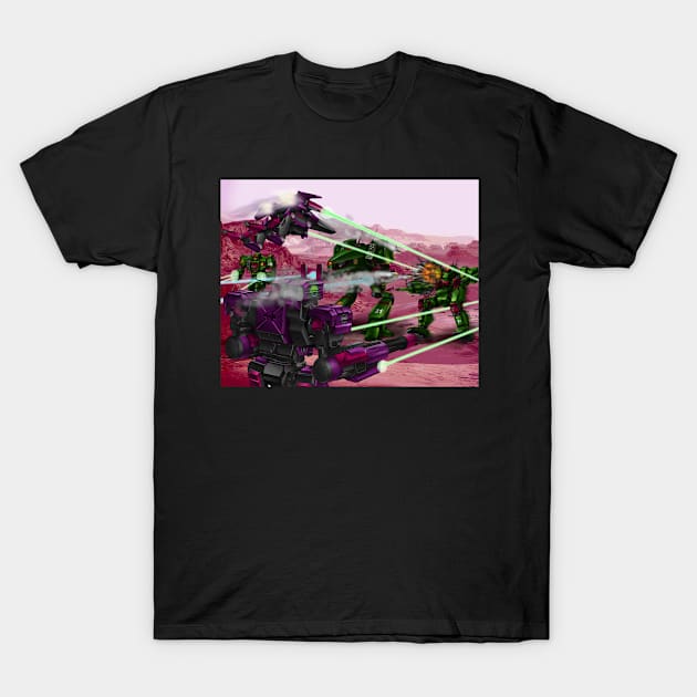 Rilry's Rangers in Combat T-Shirt by Oswald's Oddities